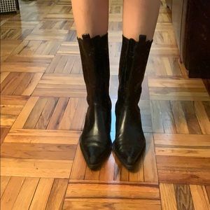 Black boots